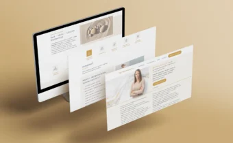 Webdesign for massage therapist