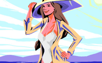 Summer themed illustrations