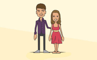 Illustration – Barbara & Benjamin